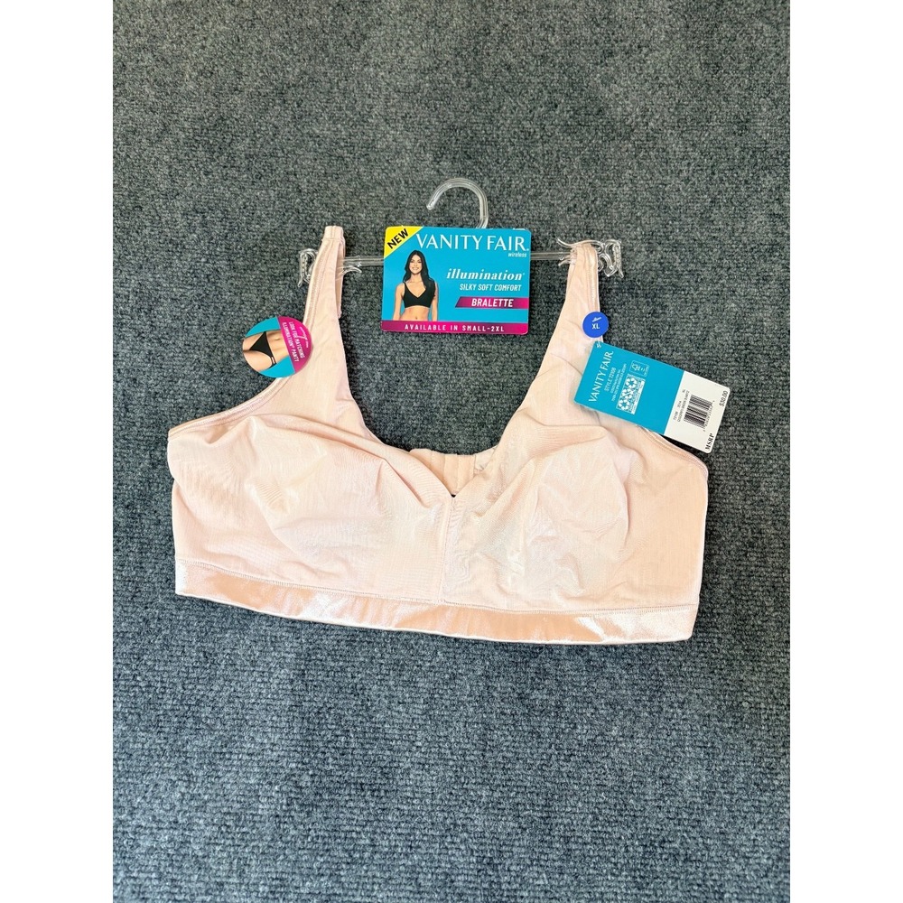 Vanity Fair 78500 Medium Impact Sports Bra Neutral Nude 44C